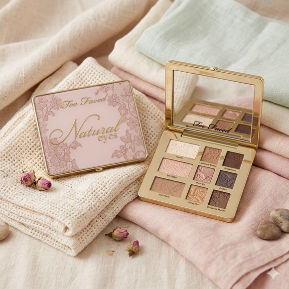 Too Faced Other - Too Faced Natural Eyes Palette with Cream and Brown Shades